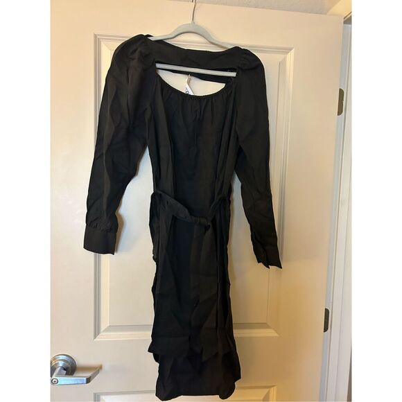 NEW TEREA Zora Women's Mini Dress with Neck Belt S - Picture 4 of 6